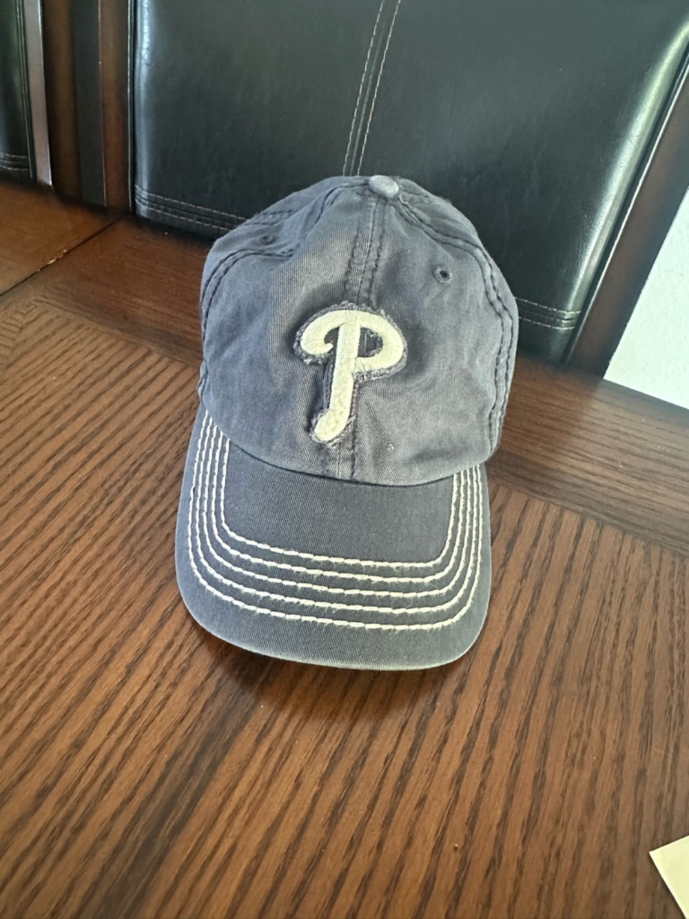 ‘Philadelphia Phillies 47 Brand One Size Hat - Navy with Cream Trim